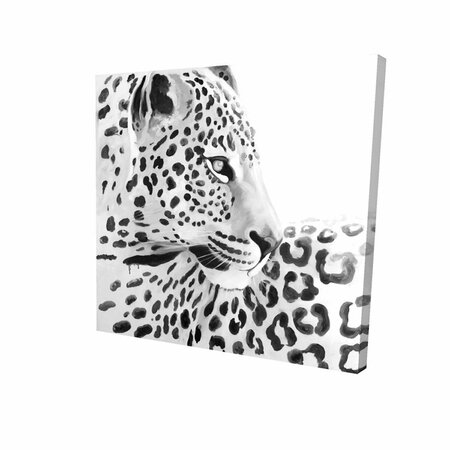 FONDO 16 x 16 in. Beautiful Leopard-Print on Canvas FO3336853